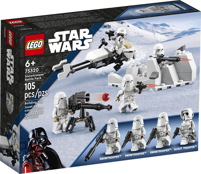 Lego Set: Star Wars Snowtrooper Battle Pack 75320 + Star Wars 30495 at-ST (Polybag)