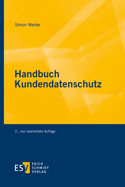 Handbuch - - Kundendatenschutz, Gebundenes Buch