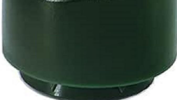 Alberts 655105 Strebenkappe | Aluminium, grün kunststoffbeschichtet | für Rohr-Ø 34 mm Ø34 mm Grün,