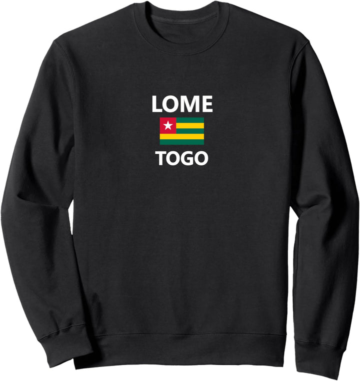 Lome Togo Flagge Land Flag Country Sweatshirt