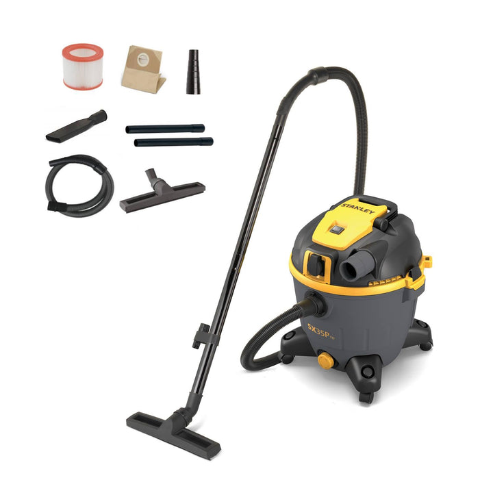 Stanley Nass und Trockensauger SXVC35PTDE (1600 W, 35 l) Plastic 35 l - Power Tool Socket, Plastic 3