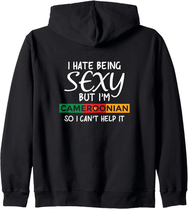 Sexy sein Kameruner Lustig Kamerun Kapuzenjacke