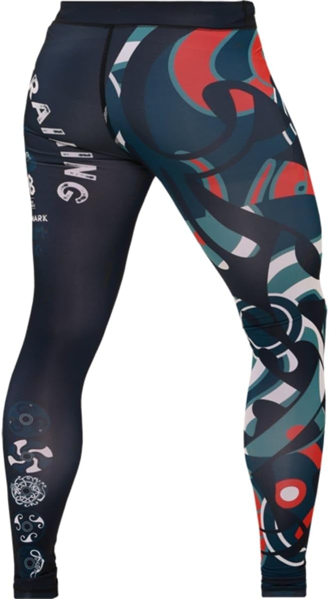 Hardcore Training Herren Compression Pants Kompressionshose Leggings Sportkleidung Grappling MMA Kam
