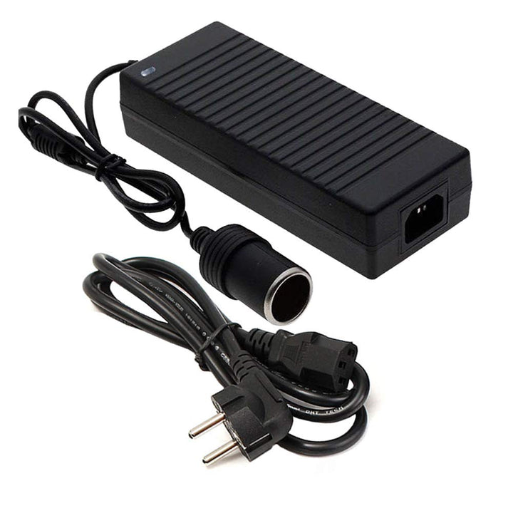O49CS KFZ Spannungswandler Netzadapter Ladegerät 230V AC auf 12V/15A DC (max.180W) Zigarettenanzünde
