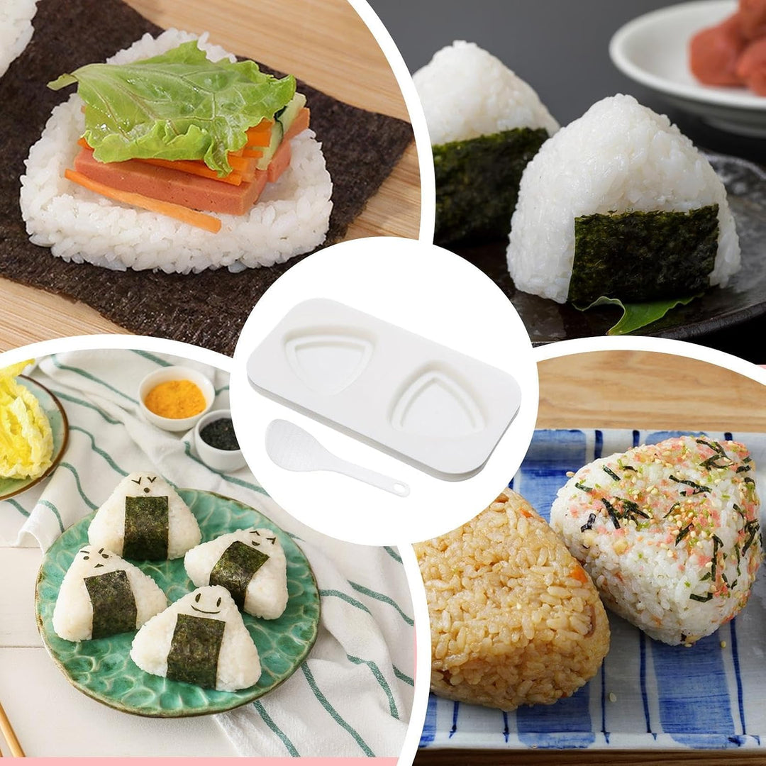 Sushi-Macher-Form, Reisformen, Dreieck, quadratisch, runde Reispresse, Küchenutensilien mit Reispadd