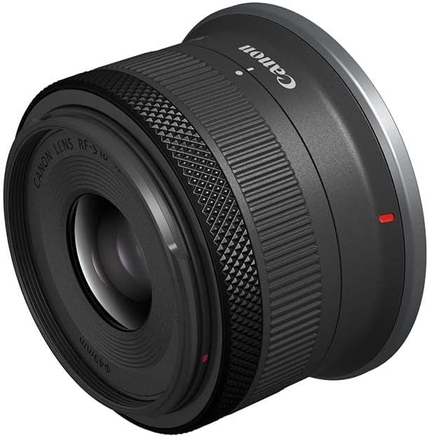 Canon RF-S 18-45mm F4.5-6.3 is STM Kamera Objektiv (kompatibel mit EOS R Systemkamera, 4 Stufen Bild