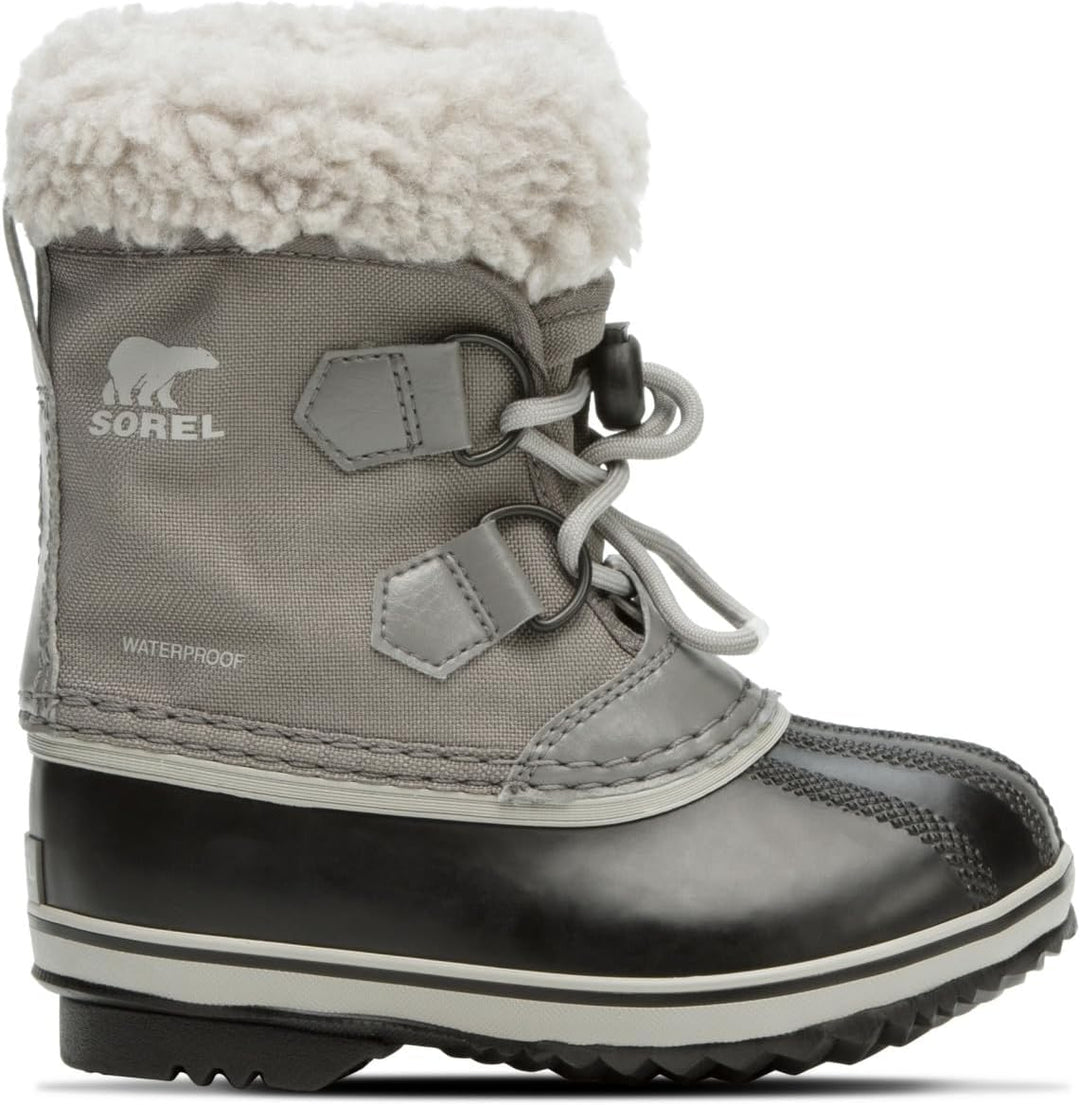 Sorel Unisex Kinder Yoot Pac Nylon Wp wasserdichte Schneestiefel 29 EU Quarry Dove Youth Collection