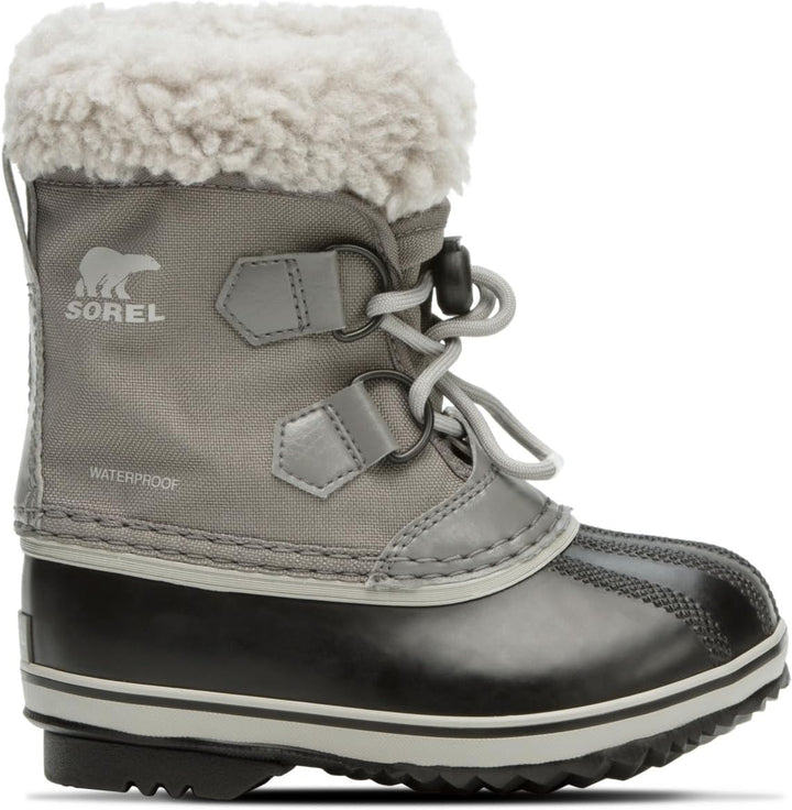 Sorel Unisex Kinder Yoot Pac Nylon Wp wasserdichte Schneestiefel 29 EU Quarry Dove Youth Collection