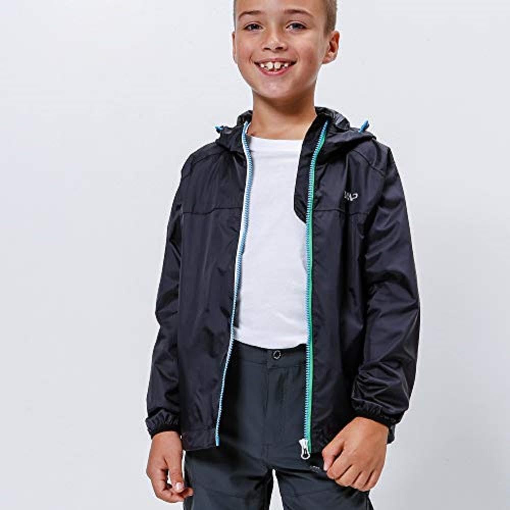 CMP, Kid Jacket Fix Hood, Boy 104 Anthrazit, 104 Anthrazit