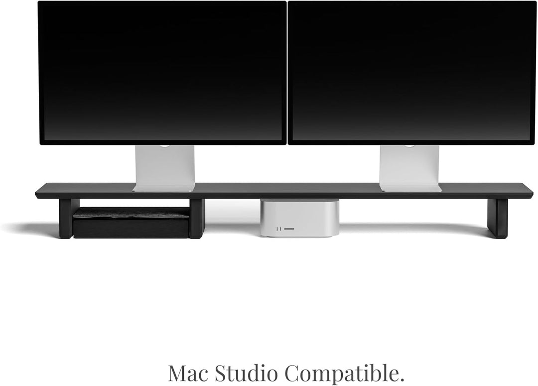 Raico Schreibtischregal Cockpit-System Monitorständer Schreibtisch-Organizer Dual Screen Setup Riser