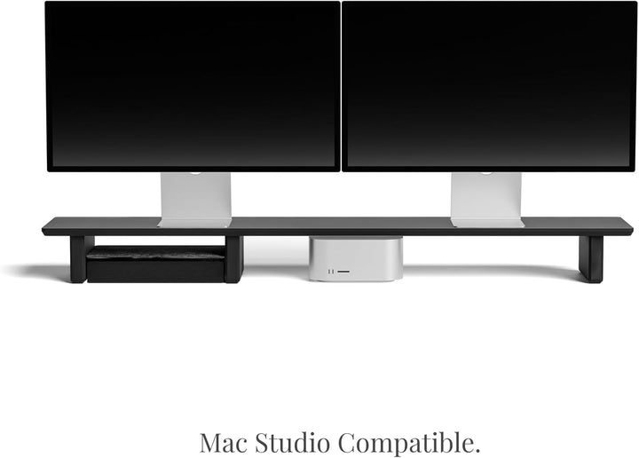 Raico Schreibtischregal Cockpit-System Monitorständer Schreibtisch-Organizer Dual Screen Setup Riser