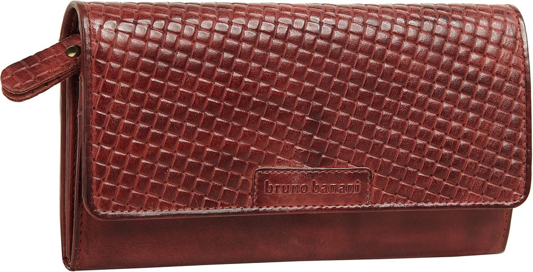 Bruno Banani Geldbörse Echt Leder rot Damen - 020470