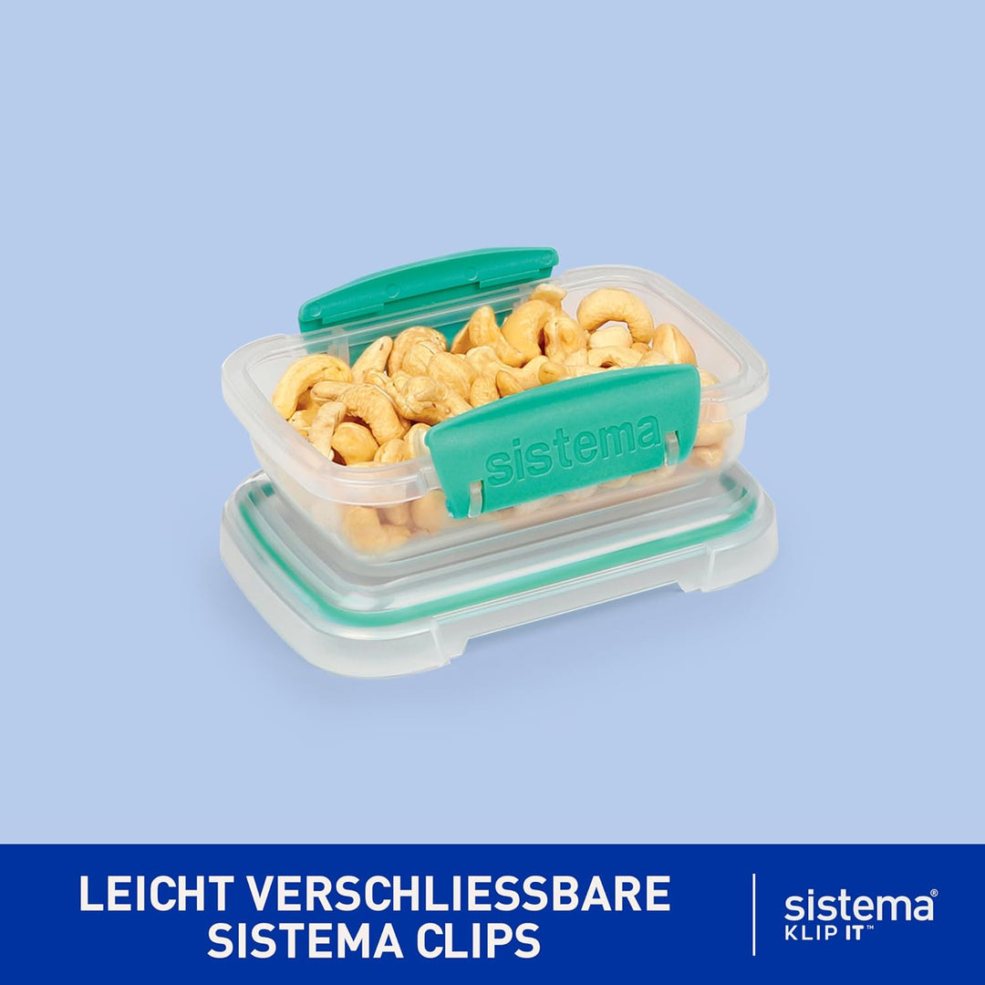 Sistema Frischhaltedosen für Lebensmittel | Meal Prep-Behälter mit DeckelnLunchboxenSnackdosen &amp; meh