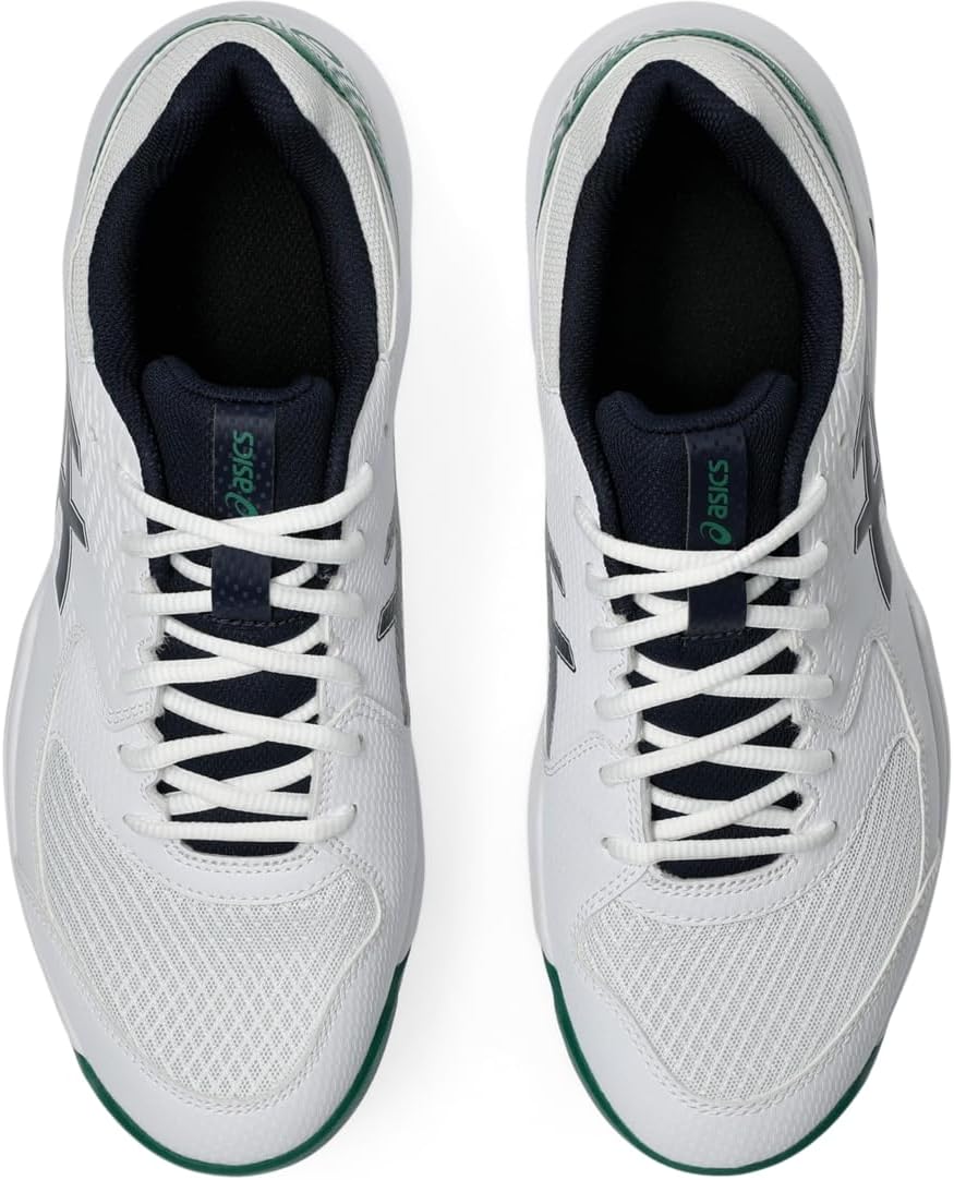ASICS Dedicate 8 Mann Tennisschuhe Blau Weiss 39 EU White Midnight, 39 EU White Midnight