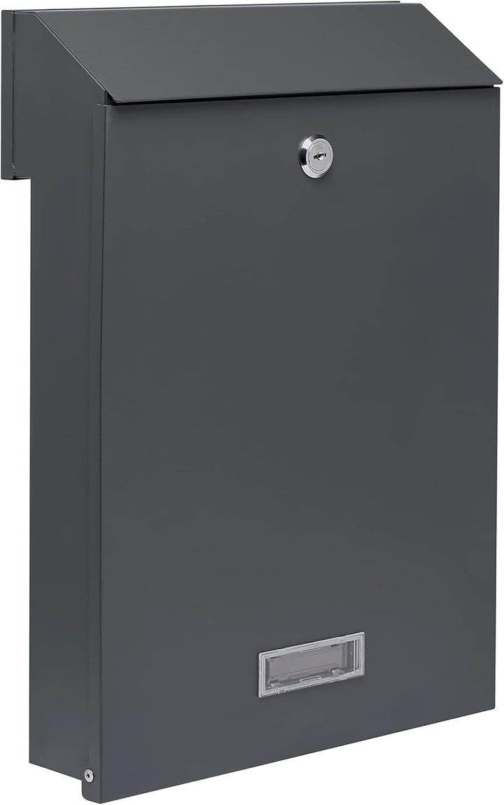 Zaunbriefkasten Torbriefkasten Durchwurf Mauerdurchwurf Briefkasten C4 Entnahme Hinten Doppelstabmat