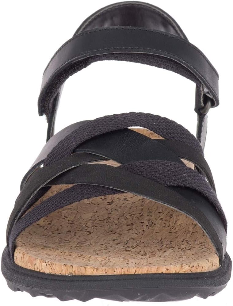 Merrell Damen Merrellsandals 43 EU Schwarz, 43 EU Schwarz