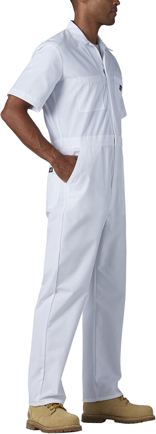 Dickies Herren Arbeitsschutzanzug S Weiss, S Weiss