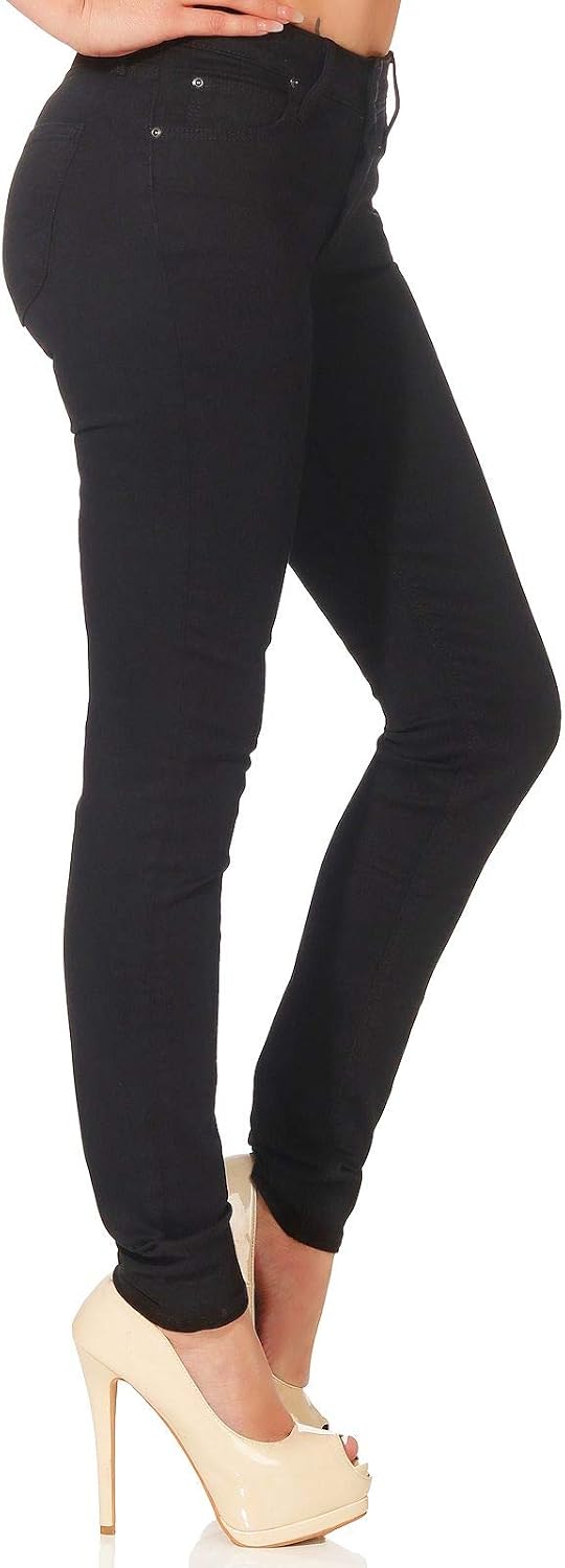 Lee Damen-Jeans, Bequeme Passform, gerades Bein 25W / 31L Black Rinse, 25W / 31L Black Rinse