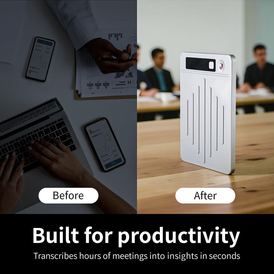AI Voice Recorder Translator App Control, Transcribe & Summarize with AI Technology, Support Multipl