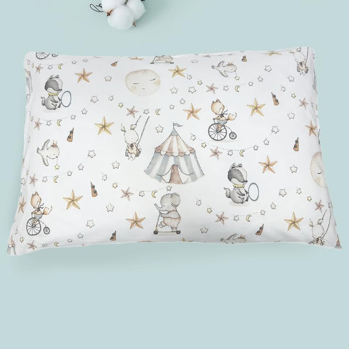 Kinderbettwäsche 90x120 + 40x60 | 100% Baumwolle Weiche & Farbenfrohe Bettwäsche für Babys | Mädchen