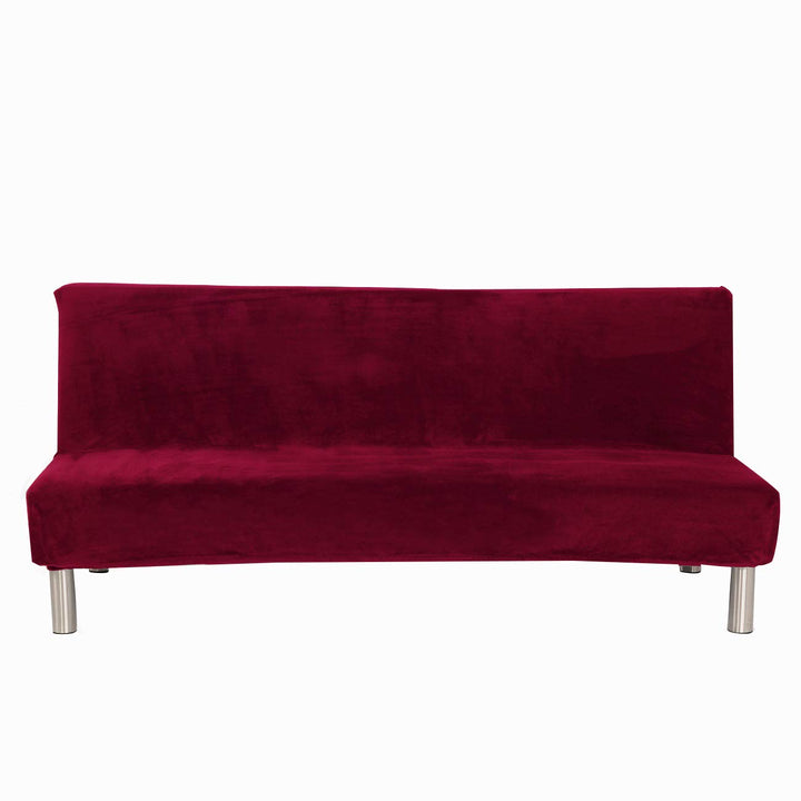 Sofa-Schonbezug aus Samt und Plüsch, 3-Sitzer, für den Winter, dicker Stretchstoff, Sofabettbezug, e
