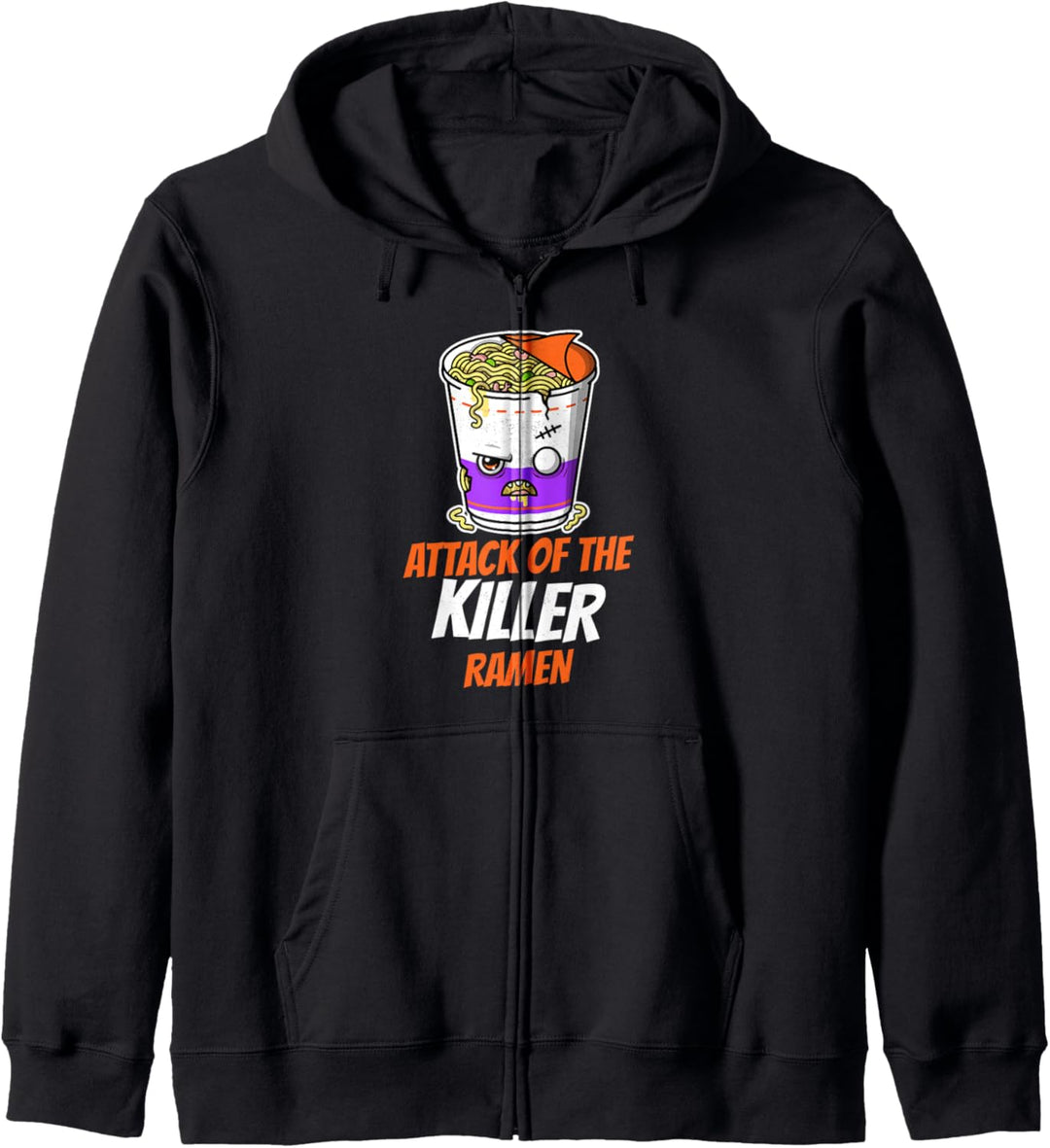 Nudelkiller Lustiges Kostüm Halloween Kapuzenjacke