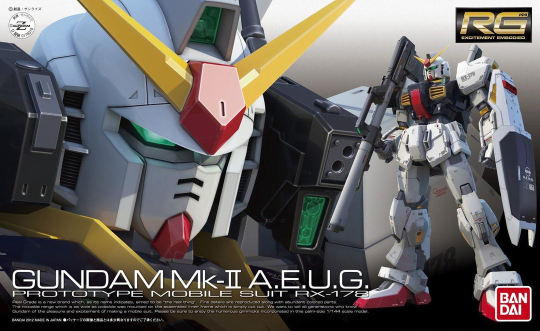 Bandai Hobby # 08 rx-178 Gundam Mk II (AEUG) 1/144, real Grade