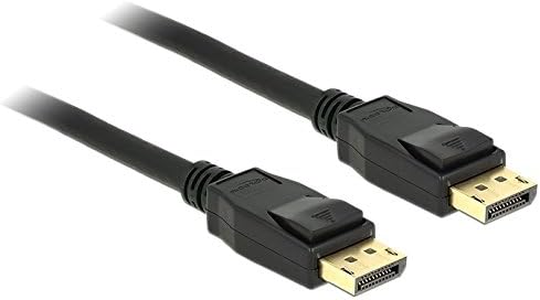 DeLock Kabel DisplayPort 1.2 Stecker > DisplayPort Stecker 3 m schwarz 4K