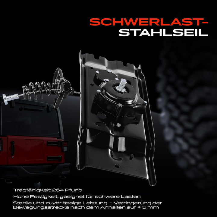 Frankberg Ersatzrad Reserverad Seilwinde Vorne für Grand Cherokee III WH WK 3.0L-6.1L 2004-2011 924-
