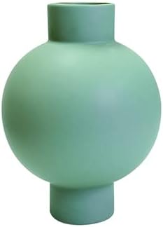 Intempora Vase aus Keramik, 26 cm, Grün/Grau