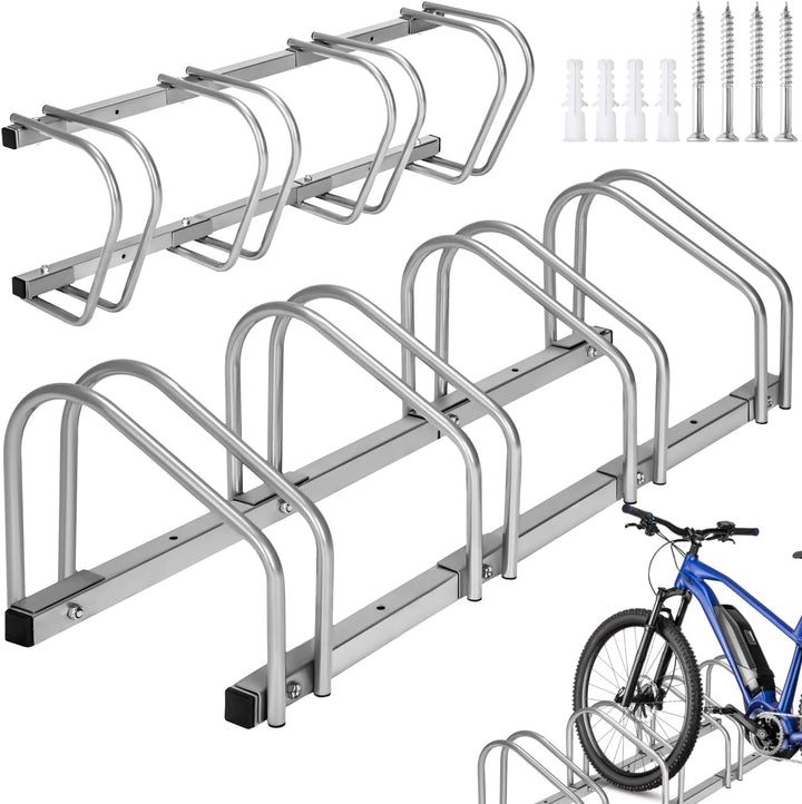 tectake® Fahrradständer für Fahrrad und e-Bike, Bike Stand für Fahrräder, Fahrrad Ständer, Fahrradha