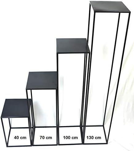 DIXIE STORE Blumenständer | Blumenbett Loft aus Metall 363 Pflanzenständer | Fantasievolles Pflanzen