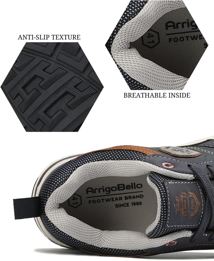 ARRIGO BELLO Sneaker Herren Freizeitschuh Schuhe Berufsschuhe Sportschuhe Outdoor Leichtgewicht Walk