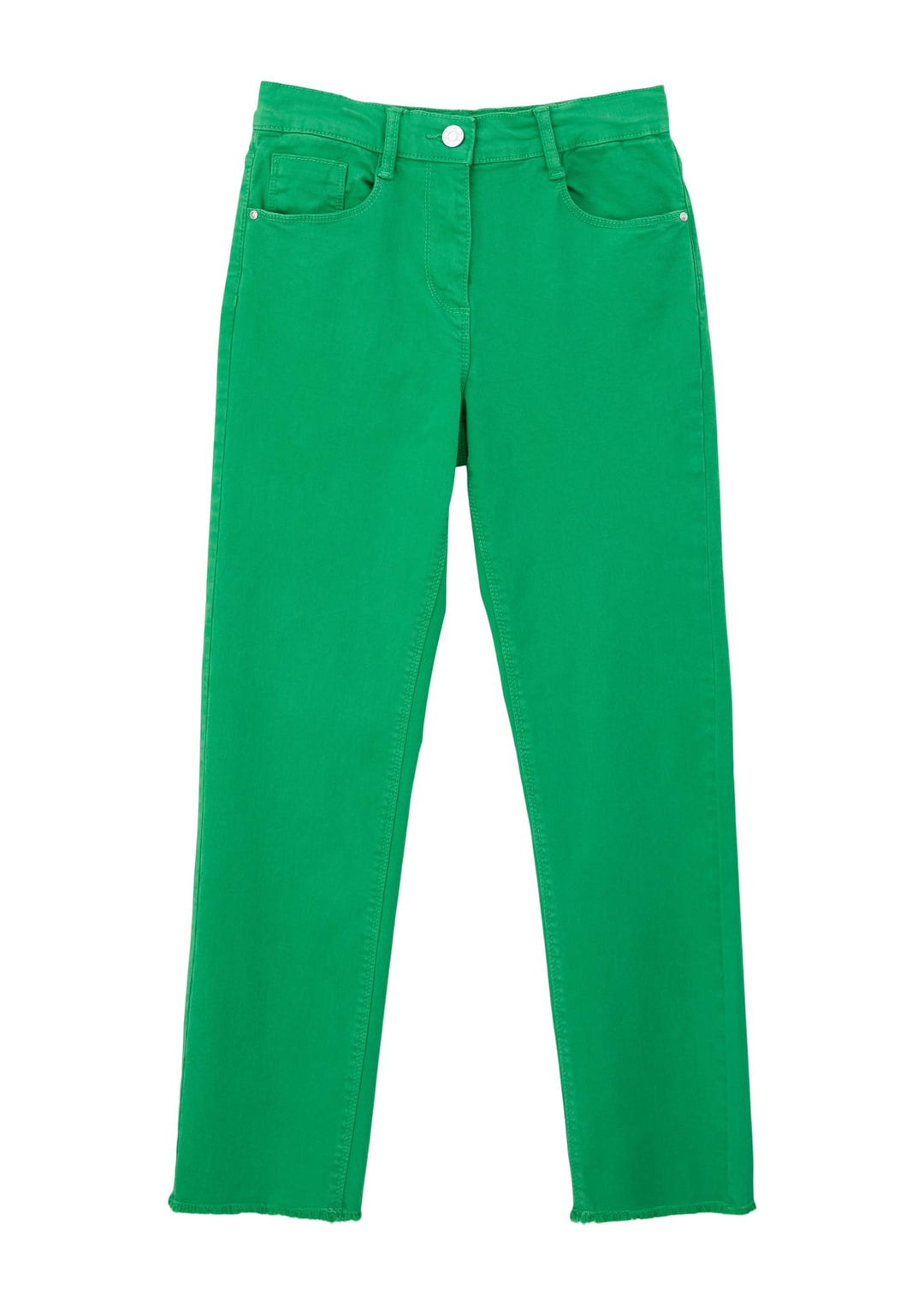 s.Oliver Cropped-Jeans/Regular Fit/Mid Rise/Straight Leg 158 Grün, 158 Gr&amp;