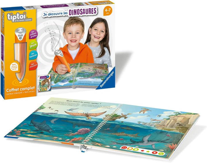 Ravensburger - tiptoi Komplett-Set interaktives Lesegerät + Buch Je, 4005556001439