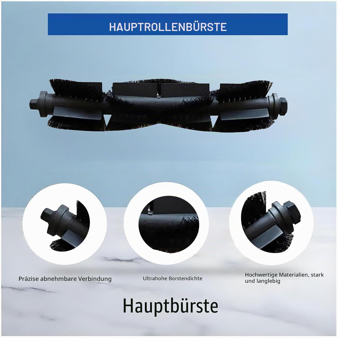 Ersatzteile Zubehör für 360 S8 / 360 Botslab S8 Plus Roboter Saugroboter | Zubehör: 1 Hauptbürste 4
