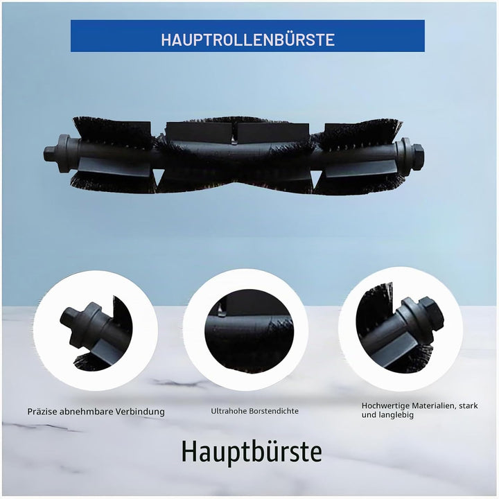 Ersatzteile Zubehör für 360 S8 / 360 Botslab S8 Plus Roboter Saugroboter | Zubehör: 1 Hauptbürste 4