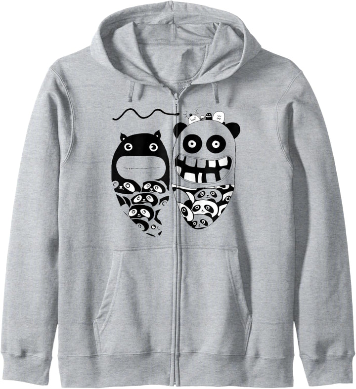 Panda Party Kapuzenjacke