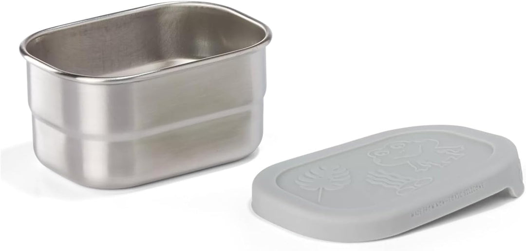Affenzahn Edelstahl Brotdosen Set inkl. Snack-Box Silikon-Deckel BPA-frei Spülmaschinenfest Koala, K