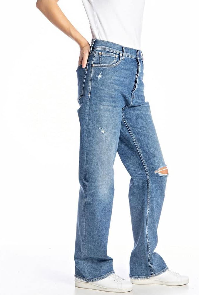 Replay Damen Jaylie Jeans 27W / 28L 009 Medium Blue, 27W / 28L 009 Medium Blue