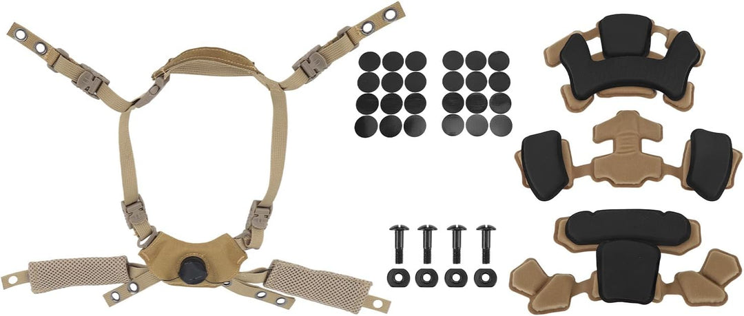 Taktischer Helm Dial Suspension System Kinnriemen für ACH, für Mich, für Team Wendy, für FMA, für EX