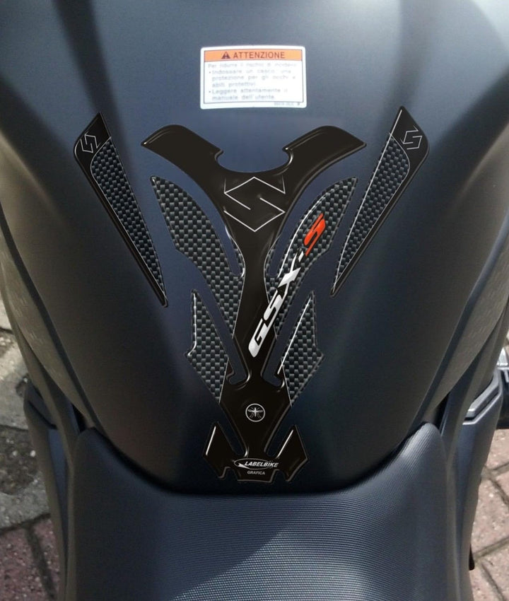 labelbike - 3D Gelharz Aufkleber Kit für motorradschutz kompatibel mit GSXS Suzuki GSX-S 1000
