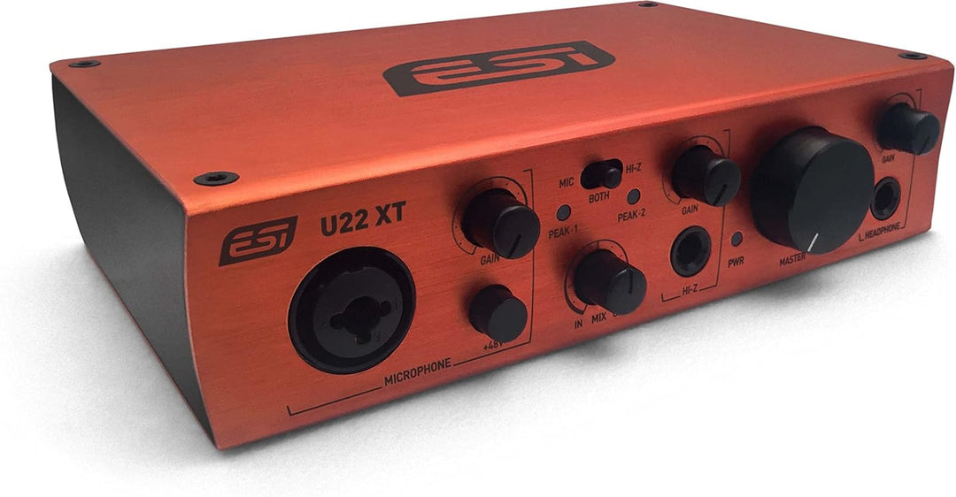ESI U22 XT | Professionelles 24-bit USB-Audiointerface, U22 XT