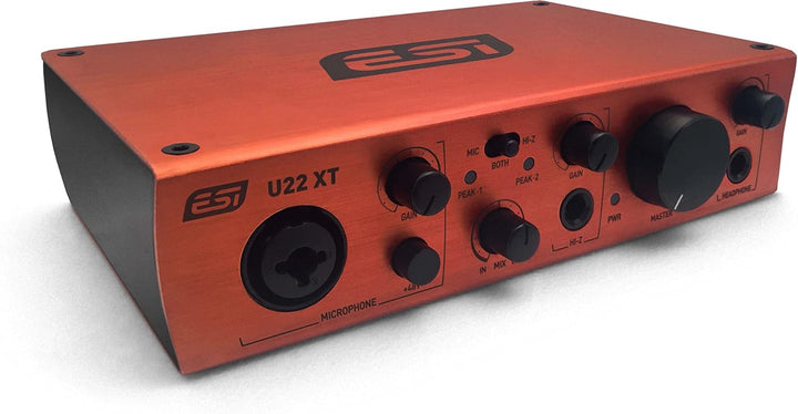 ESI U22 XT | Professionelles 24-bit USB-Audiointerface, U22 XT