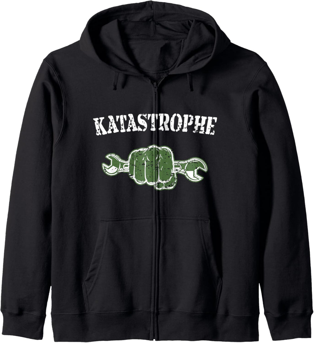 Katastrophe Sprüche Bastler Buddies Werkzeug Katastrophe Kapuzenjacke