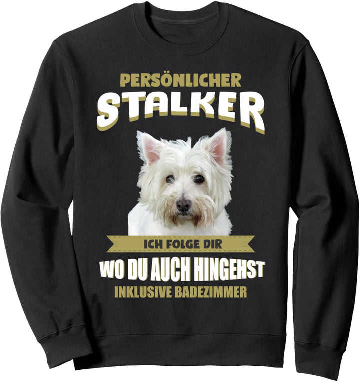 West Highland White Terrier Hund - Westie Sweatshirt