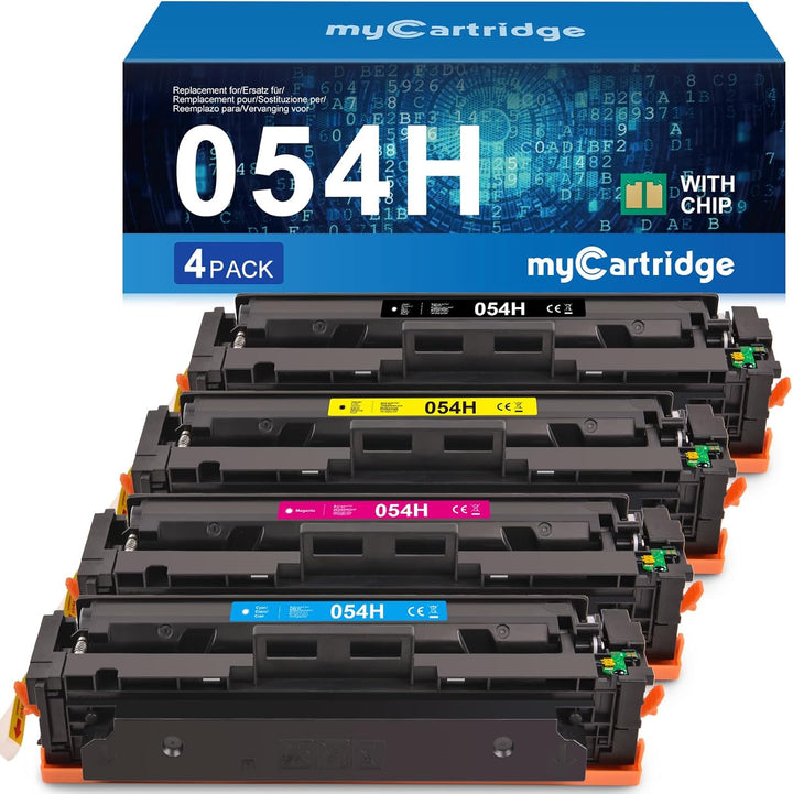 MYCARTRIDGE 054H Toner Kompatibel für Canon 054 054H Toner für Canon i-SENSYS MF641CW MF643CDW MF645