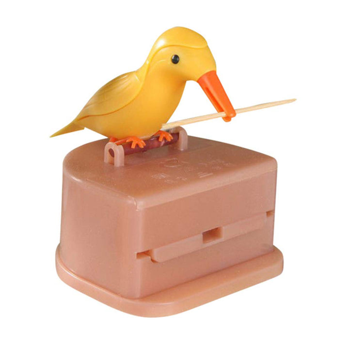 Zahnstocher Spender, süsse Vogel Zahnstocher Halter Dispenser Zähne Reinigung Zahnstocher Fall Gag G