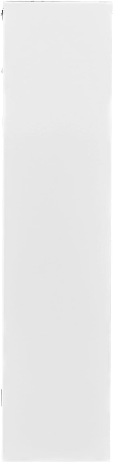 Burg-Wächter Anlagenbriefkasten, A5 Einwurf-Format, Verzinkter Stahl, Köln 871 W, Weiss Ungelocht 31