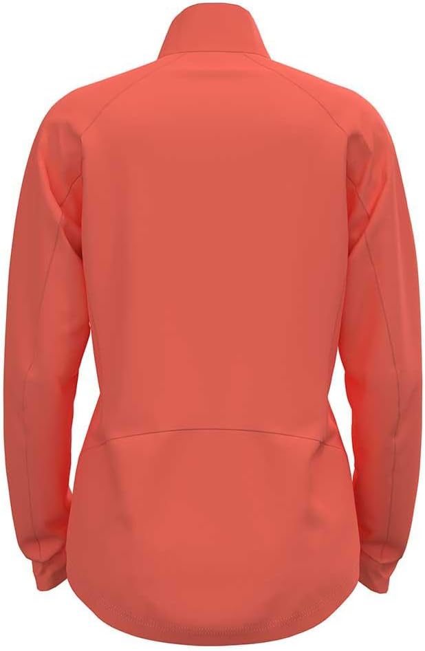 Odlo Damen Brensholmen_612661 Langlauf Jacke XS Living Coral, XS Living Coral